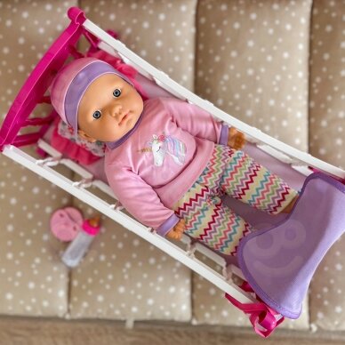 WOOPIE ROYAL XL Vienaragio lėlės prižiūrėtojo rinkinys su lopšiu ir maitinimo rinkiniu 6 WOOPIE ROYAL XL Vienaragio lėlės prižiūrėtojo rinkinys su lopšiu ir maitinimo rinkiniu 6