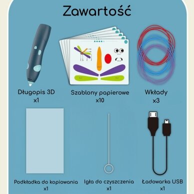 WOOPIE 3D spausdintuvo rašiklis – saugios USB kasetės 8