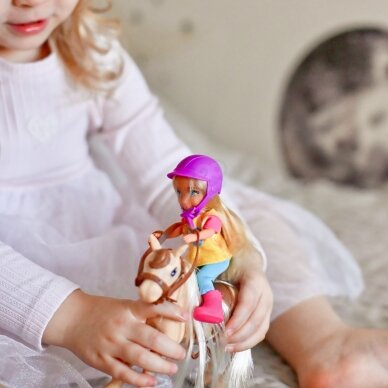 WOOPIE raitelės ir arklio lėlės rinkinys 4
