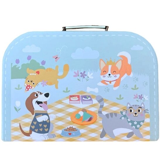 TOOKY TOY pikniko rinkinys maisto pjaustymui su „Velcro“ pusryčių rinkiniu 10 TOOKY TOY pikniko rinkinys maisto pjaustymui su „Velcro“ pusryčių rinkiniu 10