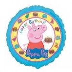 Folinis balionas "Peppa Pig Happy birthday"