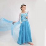 Frozen Elza suknelė su šleifu