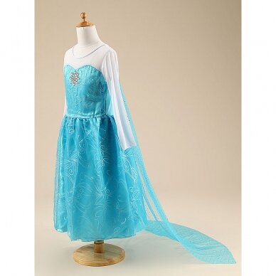 Frozen Elza suknelė su šleifu 1