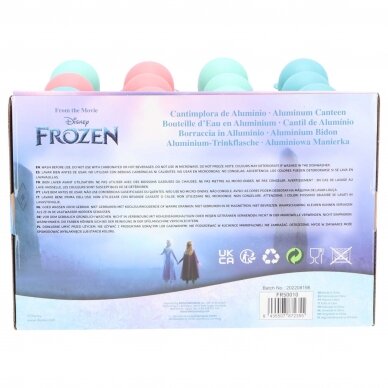 Gertuvė iš aliuminio Frozen – 500 ml 2 Gertuvė iš aliuminio Frozen – 500 ml 2
