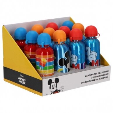 Gertuvė iš aliuminio Mickey Mouse – 500 ml Gertuvė iš aliuminio Mickey Mouse – 500 ml