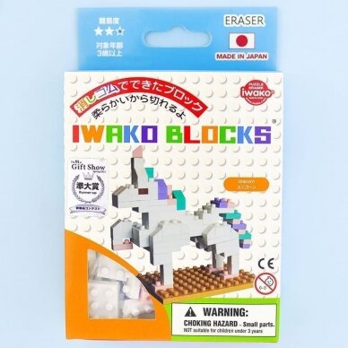 IWAKO konstruktorius „Panda” Blocks „Unicorn” Blocks IWAKO konstruktorius „Panda” Blocks „Unicorn” Blocks