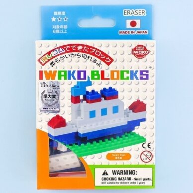 IWAKO konstruktorius „Steamboat Kit” Blocks IWAKO konstruktorius „Steamboat Kit” Blocks