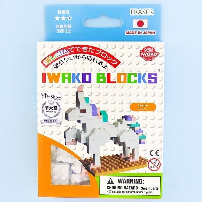 IWAKO konstruktorius „Panda” Blocks „Unicorn” Blocks IWAKO konstruktorius „Panda” Blocks „Unicorn” Blocks