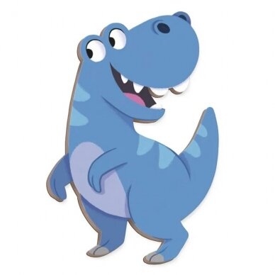 JANOD Magnetinė knygelė „Dinozaurai“ 4