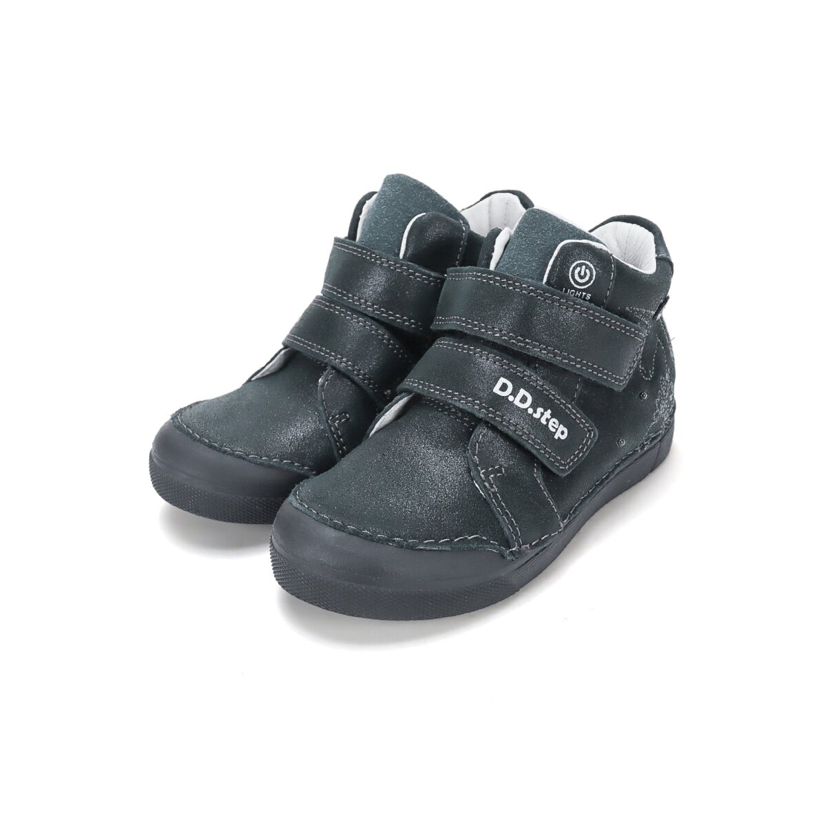 Juodi LED batai 25-30 d. A068-62147BM 6