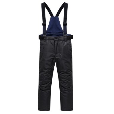 Juodos Valianly kombinezoninės kelnės 110-140 cm. 9253_black Juodos Valianly kombinezoninės kelnės 110-140 cm. 9253_black