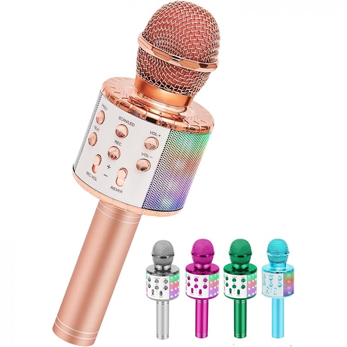 Karaoke mikrofonas su efektais WS-858