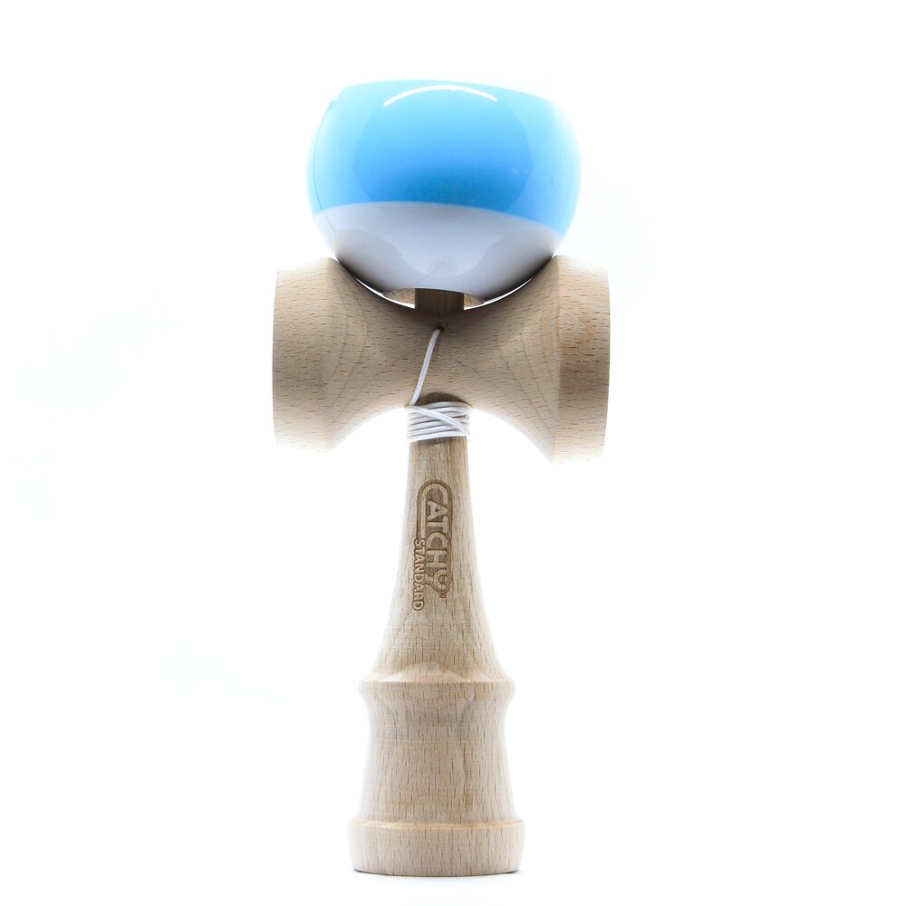 Kendama žaislas, medinis/mėlynas Kendama žaislas, medinis/mėlynas