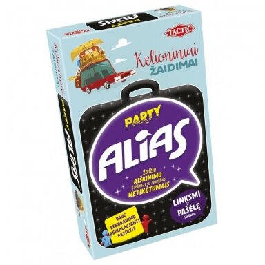Kelioninis žaidimas „Vakarėlių Alias“ (Lietuvių kalba)