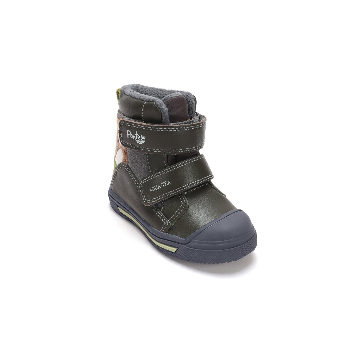Khaki vandeniui atsparūs batai 22-27 d. DA06-6-2143 6