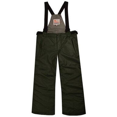 Khaki Valianly kombinezoninės kelnės 110-140 cm 8717P Khaki Valianly kombinezoninės kelnės 110-140 cm 8717P