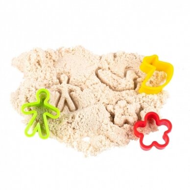 Kinetinio smėlio rinkinys "Smart Sand", 5 spalvos, 750 g 8
