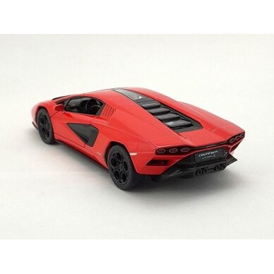 KiNSMART automobilis, Lamborghini Countach LPI 800-4, raudonas 1 KiNSMART automobilis, Lamborghini Countach LPI 800-4, raudonas 1