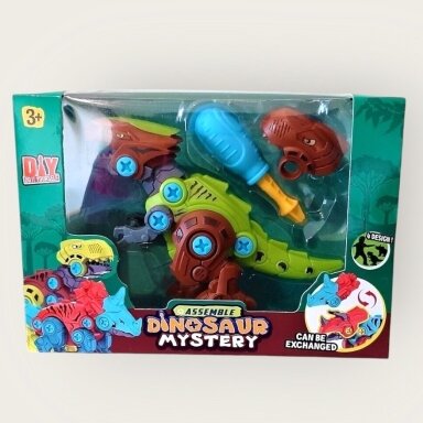 Konstruojamas dinozauras