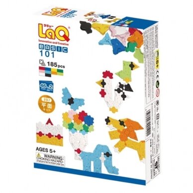 Konstruktorius LaQ „Basic 101”, 2D Konstruktorius LaQ „Basic 101”, 2D