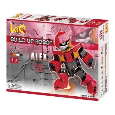 Konstruktorius LaQ „Buildup Robot Alex” Konstruktorius LaQ „Buildup Robot Alex”