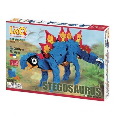 Konstruktorius LaQ „Dinosaur World Stegosaurus” Konstruktorius LaQ „Dinosaur World Stegosaurus”