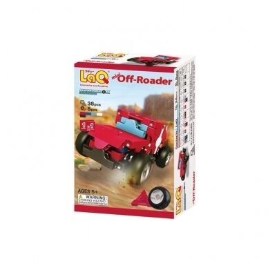 Konstruktorius LaQ „Hamacron Constructor Mini Off-Roader” Konstruktorius LaQ „Hamacron Constructor Mini Off-Roader”