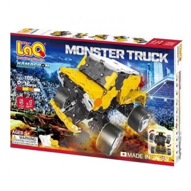 Konstruktorius LaQ „Hamacron Constructor Monster Truck” Konstruktorius LaQ „Hamacron Constructor Monster Truck”