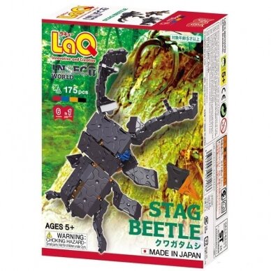 Konstruktorius LaQ „Insect World Stag Beetle” Konstruktorius LaQ „Insect World Stag Beetle”