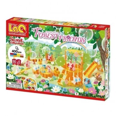 Konstruktorius LaQ „Sweet Collection Forest Friends“ Konstruktorius LaQ „Sweet Collection Forest Friends“