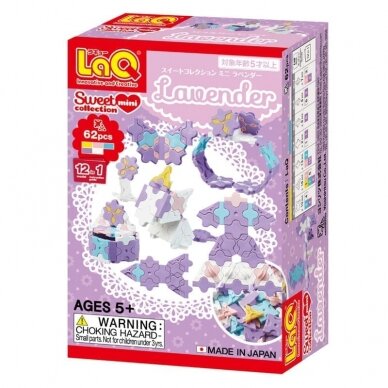 Konstruktorius LaQ „Sweet Collection Mini Lavender” Konstruktorius LaQ „Sweet Collection Mini Lavender”