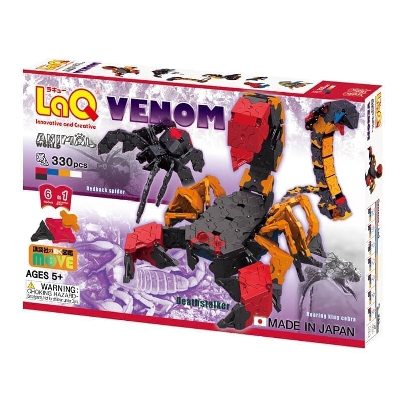 Konstruktorius LaQ „Animal World Venom” Konstruktorius LaQ „Animal World Venom”