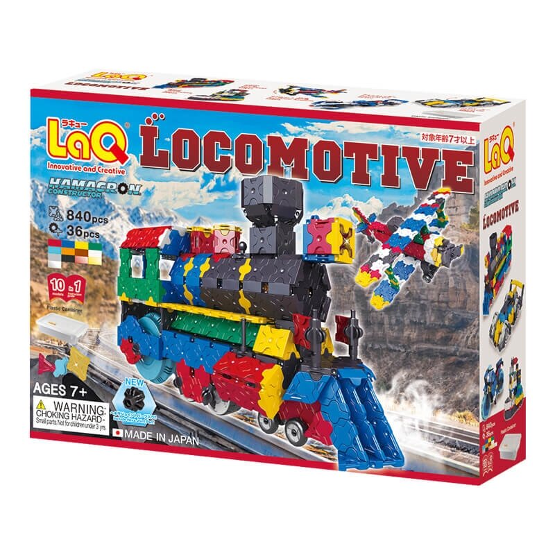 Konstruktorius LaQ "Hamacron Constructor Locomotive"