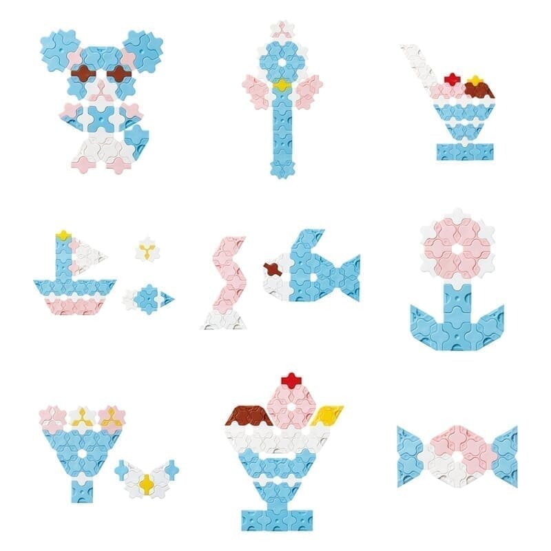 Konstruktorius LaQ „Sweet Collection Mini Sky Blue” 1 Konstruktorius LaQ „Sweet Collection Mini Sky Blue” 1
