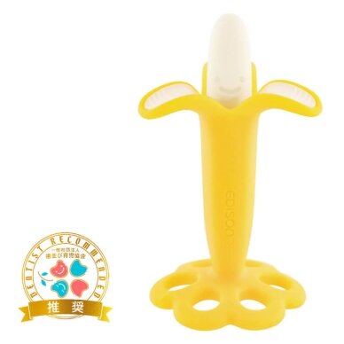 Kramtukas kūdikiams EDISONmama "Baby Real Banana", nuo 3 mėn., KJ420311 Kramtukas kūdikiams EDISONmama "Baby Real Banana", nuo 3 mėn., KJ420311