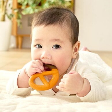 Kramtukas kūdikiams EDISONmama „Kamikami Baby Pretzel“, nuo 3 mėn., KJ420312 1