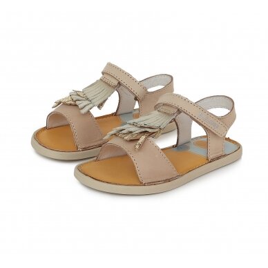 Kreminės barefoot basutės 26-31 d. G076-323M 5
