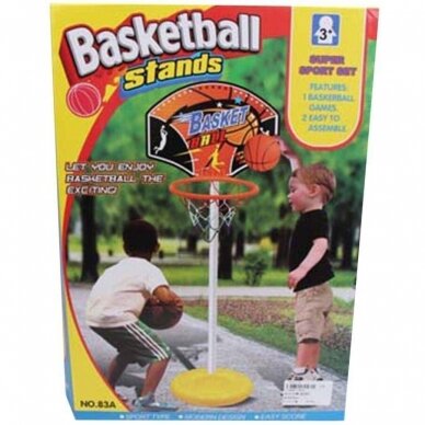 Krepšinio stovas su priedais