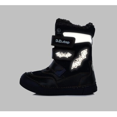 LED Batai su dirbtinio kailio pamušalu 25-30 d. W068-346AM 6