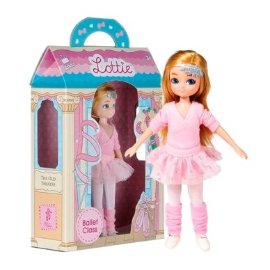 Lottie lėlė Baleto repeticijoje Lottie lėlė Baleto repeticijoje