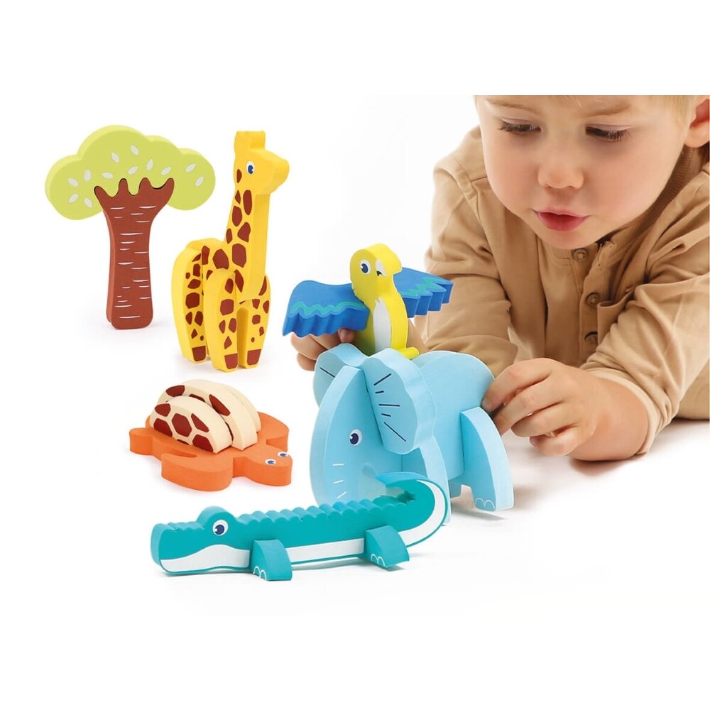 LUDI 3D dėlionė, Safari 4 LUDI 3D dėlionė, Safari 4