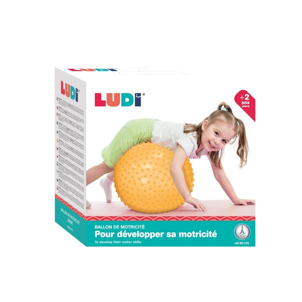 LUDI mankštos kamuolys, 45 cm 1 LUDI mankštos kamuolys, 45 cm 1