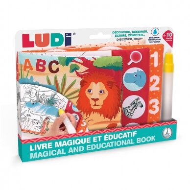 LUDI edukacinė spalvinimo knygelė 2