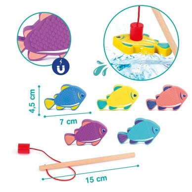 LUDI magnetinis žaidimas Žvejyba 1 LUDI magnetinis žaidimas Žvejyba 1