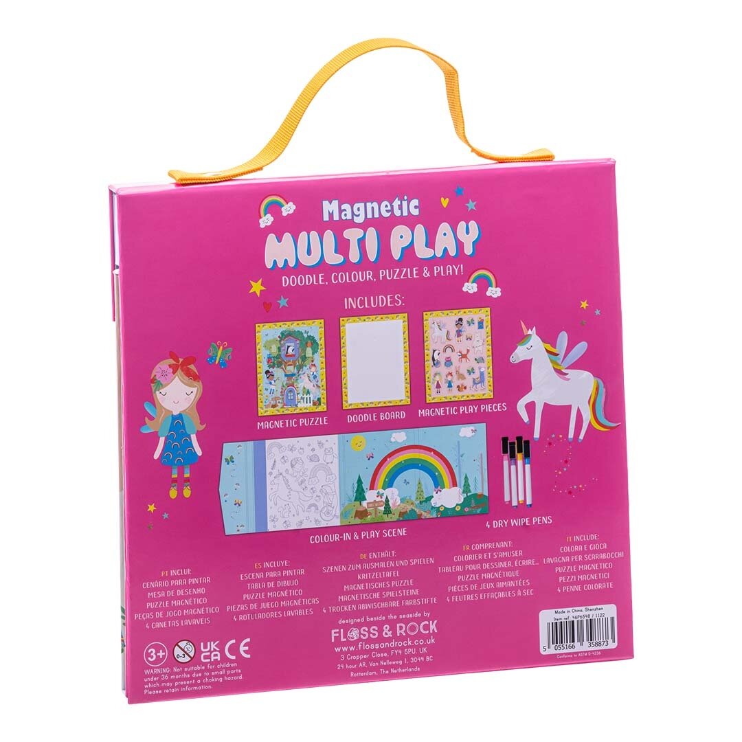 Magnetinė scena 4 in 1, Vaivorykštės fėja 2 Magnetinė scena 4 in 1, Vaivorykštės fėja 2