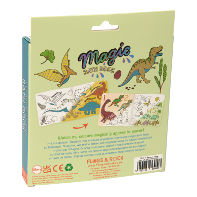 Magiška maudymosi knygelė, Dinozauras 7 Magiška maudymosi knygelė, Dinozauras 7