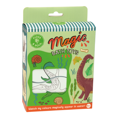 Magiškas maudymosi žaislas-dėlionė, Dinozauras