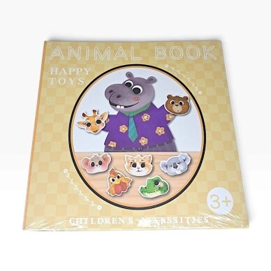 Magnetinė knygelė „ANIMAL BOOK“ 1