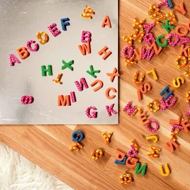 Magnetinės Montessori abėcėlės raidės 2
