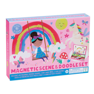 Magnetinis žaidimas ir piešimo rinkinys, Vaivorykštės fėja 1
